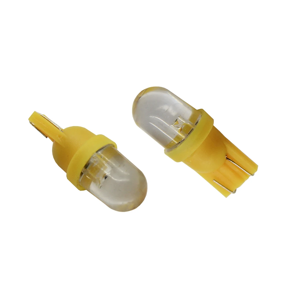 100 шт. без ghosting 194 T10 пинбол led DC 6 3 в 555 W5W 5050 SMD Анти мерцание с прозрачными линзами
