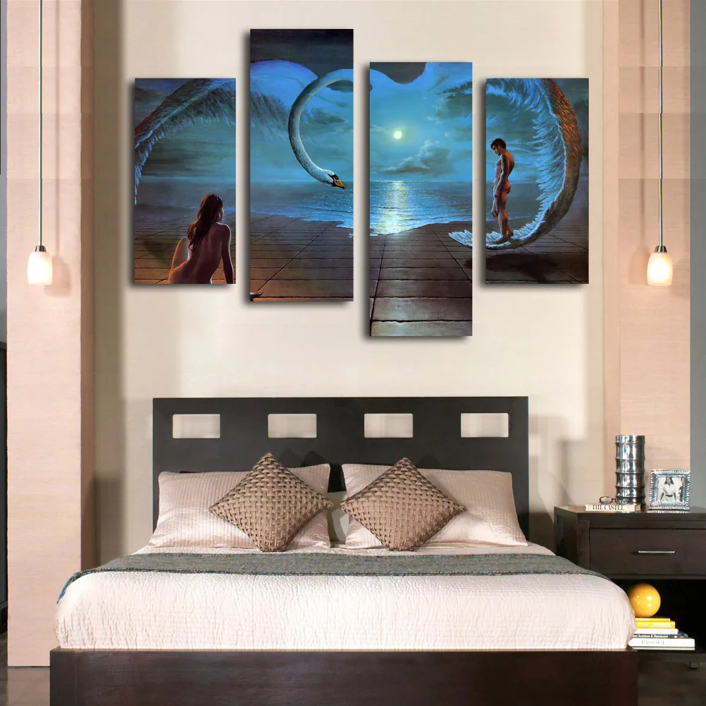 

Modern art prints on canvas decorative picture on living room wall painting on bedroom