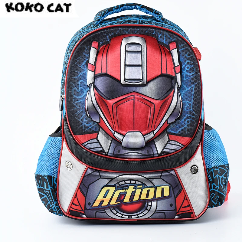 

Cartoon 3D Kids Children School Backpack Cool Hero Bags Boys Bookbag School Backpacks for Teens Boys Student Schoolbag