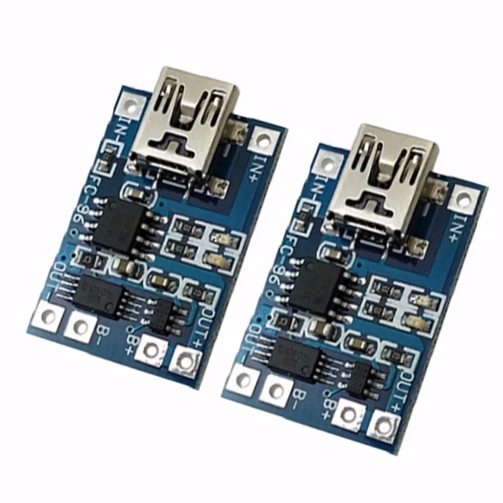 1 шт./2 шт./5 шт./10 шт. MINI USB 5 в а 18650 TP4056 модуль зарядного устройства литиевой батареи