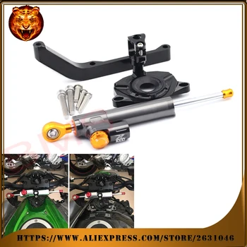 

Motorcycle Steering Damper Stabilizer with Mount Bracket Kit For KAWASAKI Z1000 2014 2015 2016 Free Shipping With Logo CNC Safe