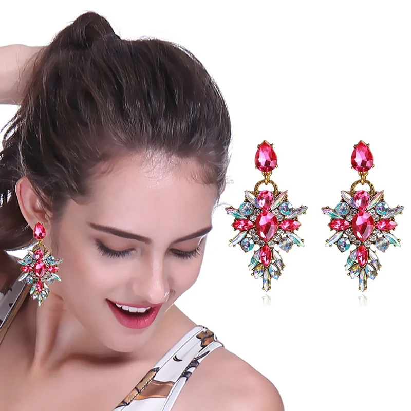 Buy Big Brand Design Statement Earrings Luxury Pendant
