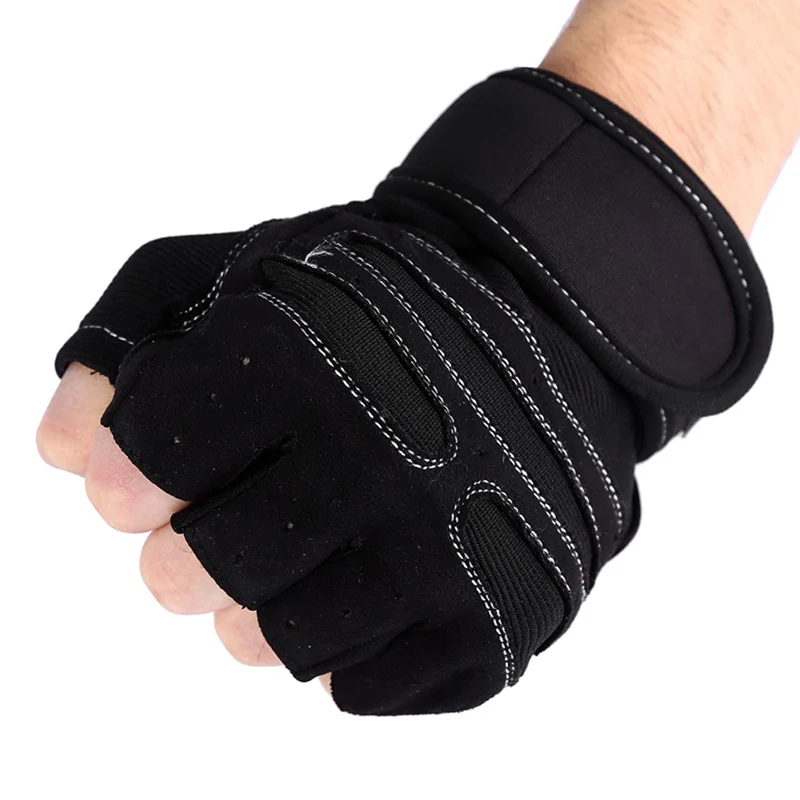 Противоскользящие перчатки для тяжелой атлетики с полупальцами, для фитнеса, тактические, дышащие, для занятий спортом, в тренажерном зале, для тренировок, для занятий спортом на открытом воздухе