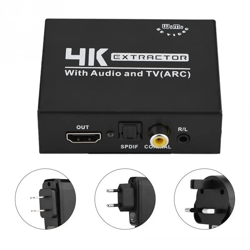Mini HDMI to HDMI Audio SPDIF Left and Right Channel 1080P HD Video