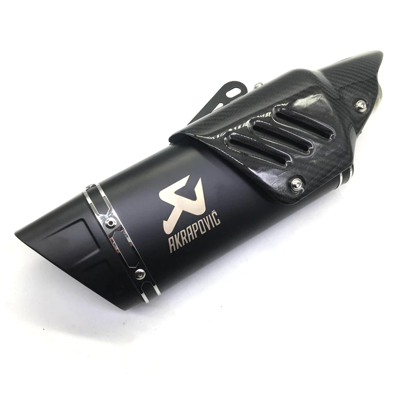 

Universal motorcycle exhaust carbon muffler exhaust motorcycle escape moto without db killer for R6 R1 CBR500 Z750