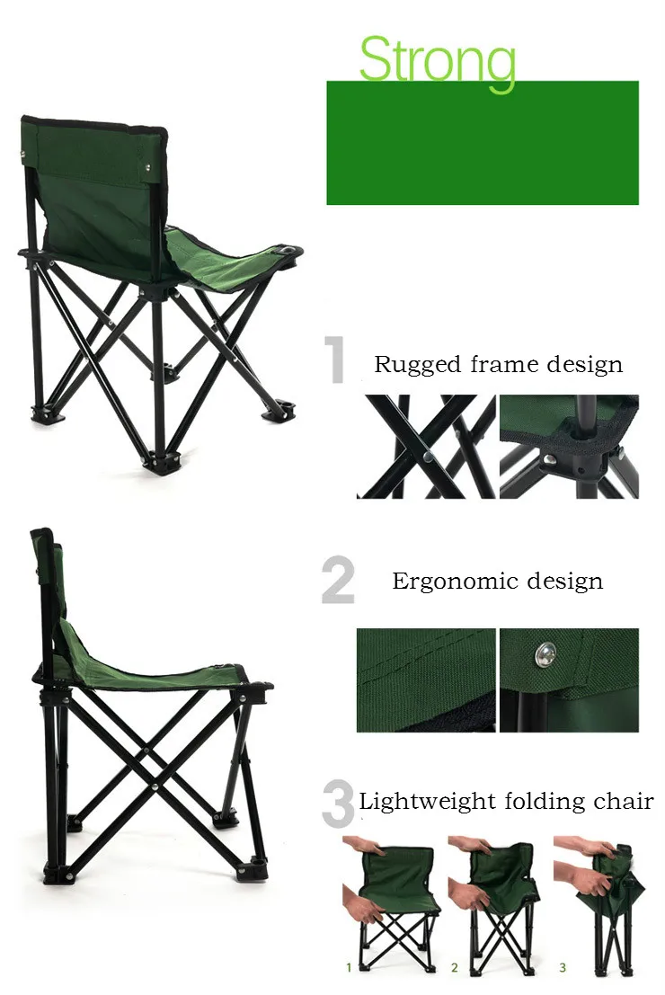 Открытый Отдых складные стулья Кемпинг передвижное кресло рыбалка стул для пикника барбекю эскиз стул