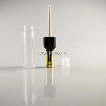 

Lip gloss Plastic Tube Empty Transparent frosted Lipgloss Box Eyeliner Eyelash Container Mini Lip Gloss Bottle F869