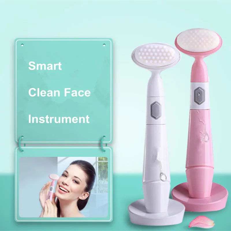 Portable face brush cleansing electric Machine Body Cleaning Massage