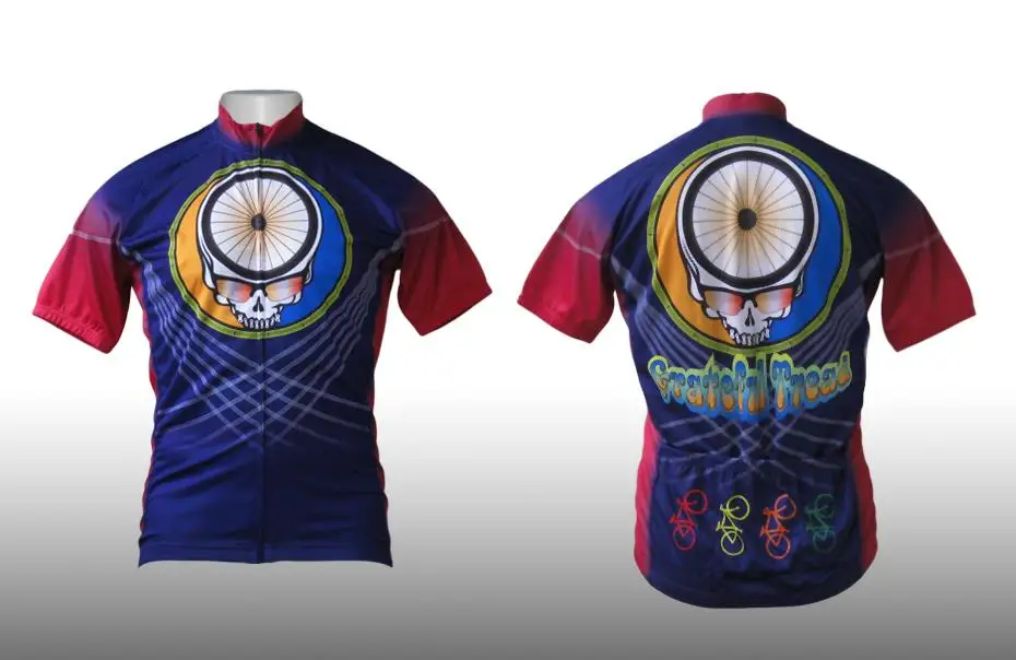 grateful dead bicycle jersey