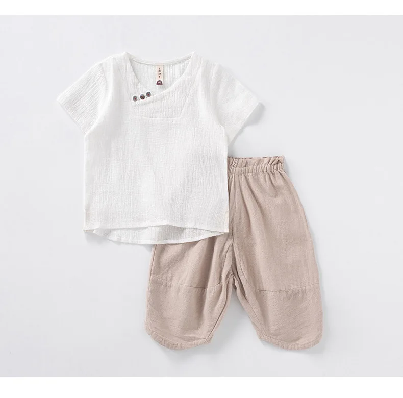 New Children Clothing Sets Summer Baby Boys Clothes 2019 Casual 2Pcs Short Sleeve Tops T Shirt Pants Kids Outfits For Girls Suit (5)