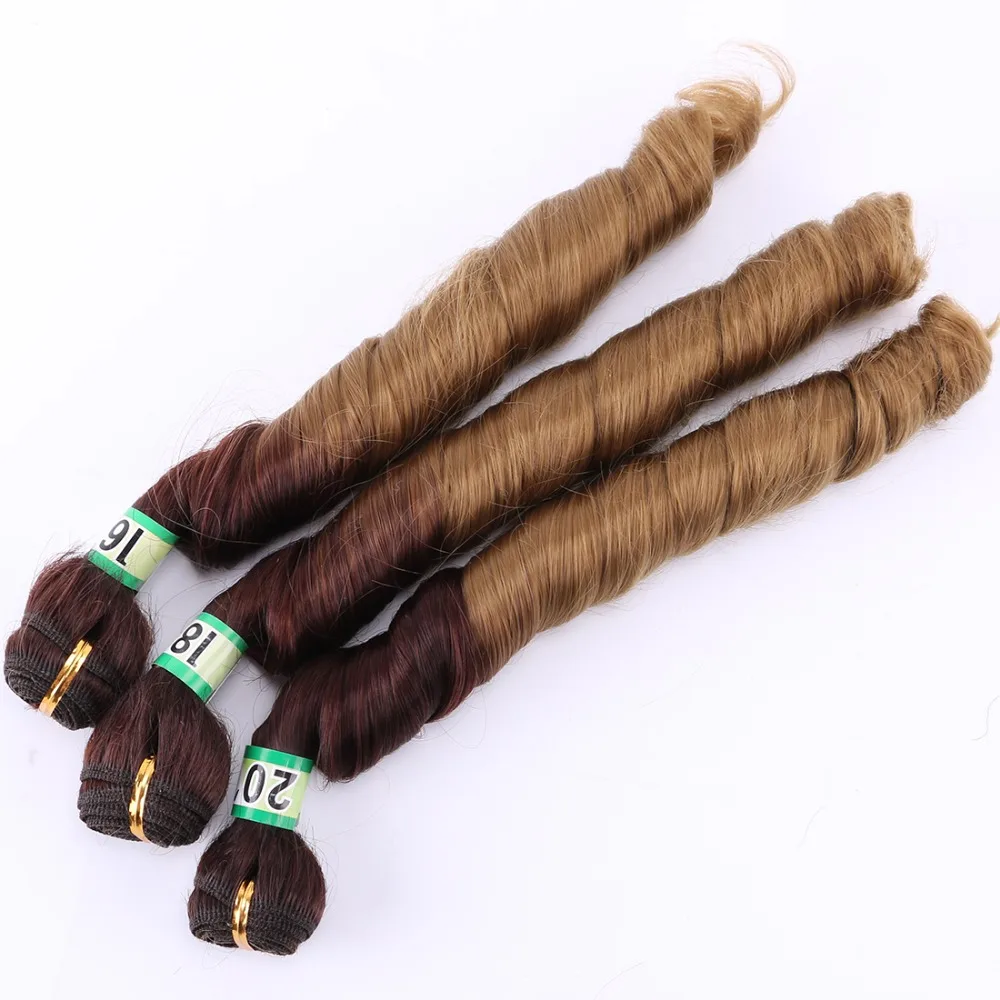 feixes de cabelo encaracolado 210 grama um