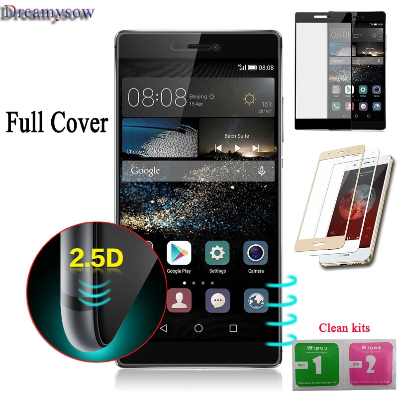 

Full Cover Screen Protector Tempered Glass for Huawei Nova 2 P9 Lite Plus mate 9 Honor 8 P10 Lite 6A Protective case