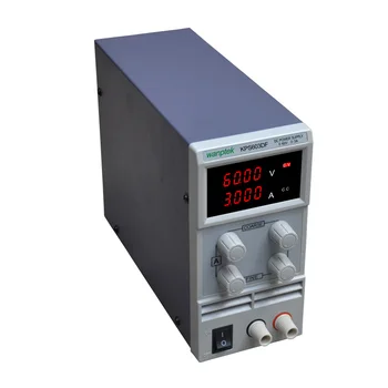 

KPS603DF Adjustable High precision double LED display switch DC Power Supply protection function 60V3A 110V-230V 0.1V/0.001A EU