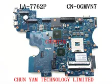 LA-7762P FOR DELL E6530 laptop motherboard CN-0GMVN7 GMVN7 Mainboard 90Days Warranty 100% tested