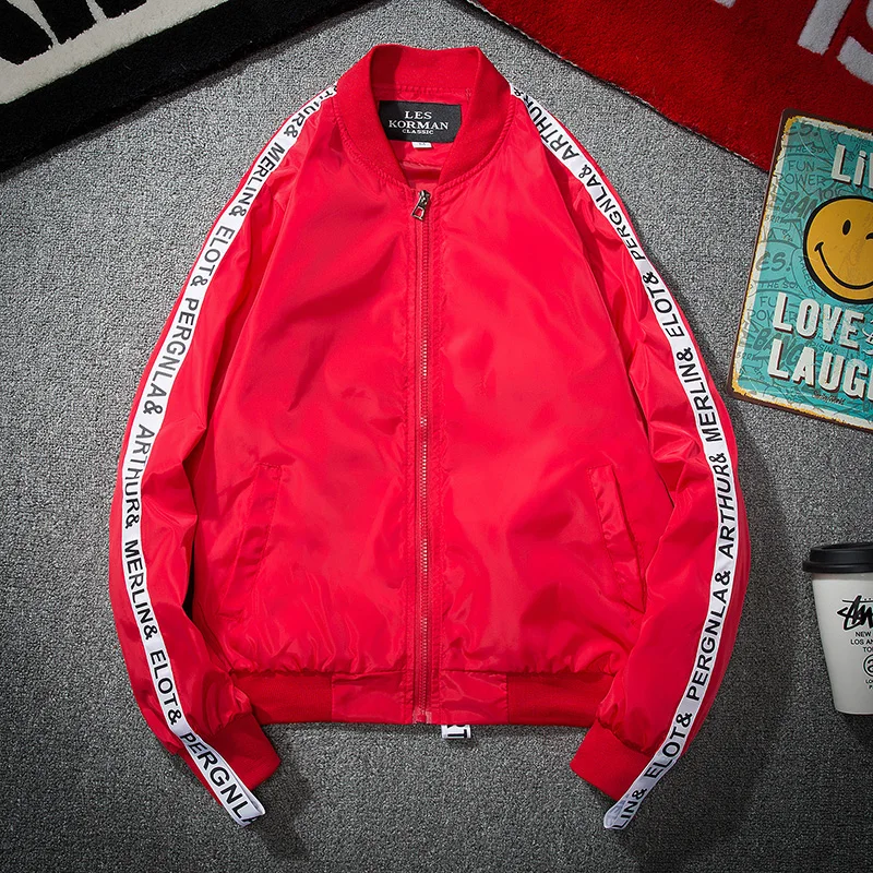 KUYOMENS Male Jacket Windbreaker Men Hip Hop Streetwear Vintage Color Block Hooded Jacket Coat Autumn 2018 Casual Track Jacket