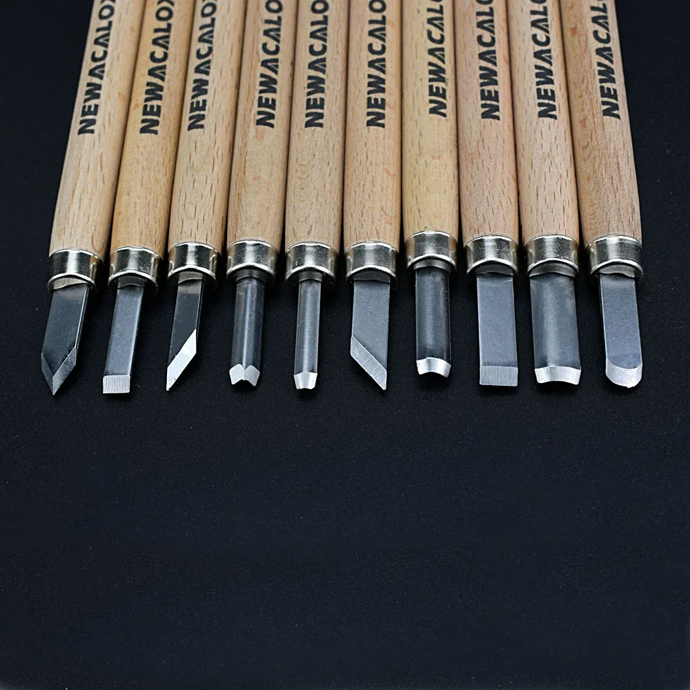 NEWACALOX 10tk puulõike nuga Scorper puulõike tööriista lõikur - Tööriistakomplektid - Foto 2