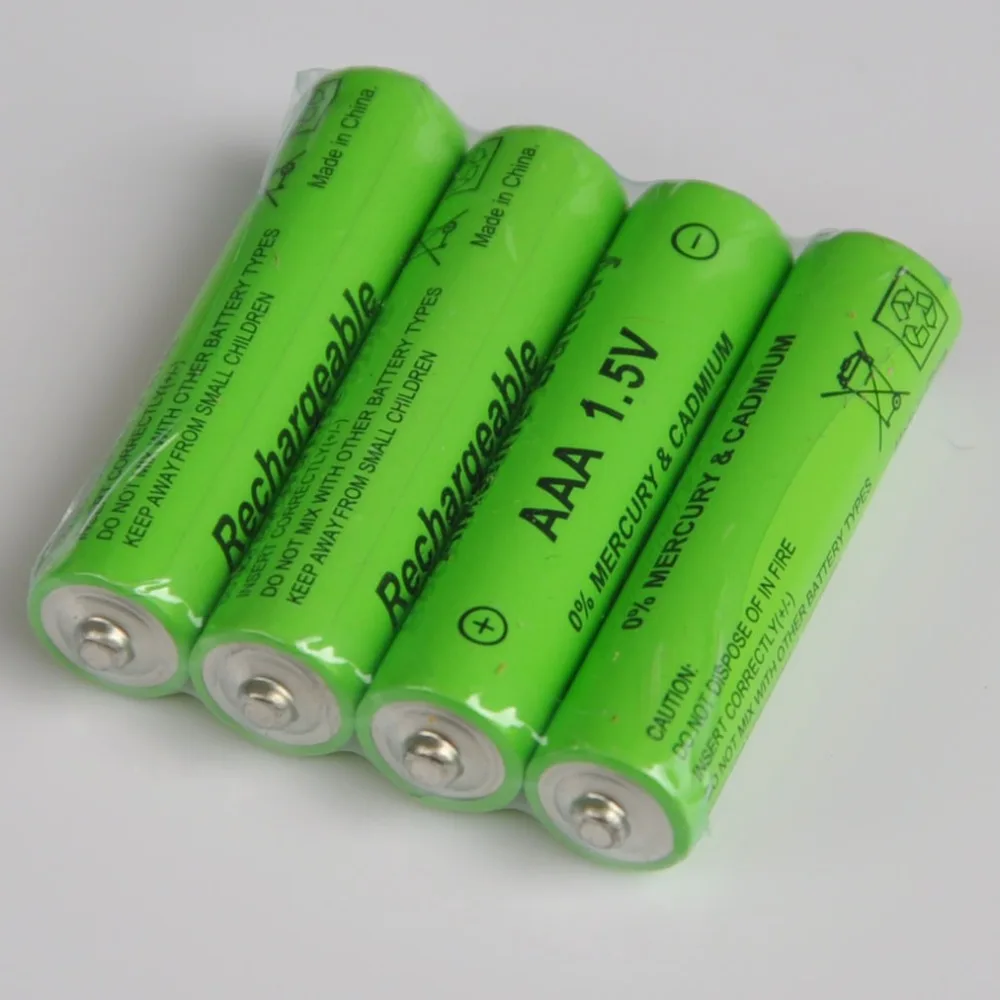 

New 4-20PCS 1.5V AAA rechargeable battery alkaline 10440 cell 2000mah for led flashlight toys clock camera solar led light MP3