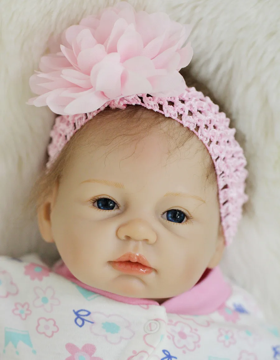 Kopen Siliconen Reborn Baby Zachte Lichaam Met Katoen 22   Npk Realistische Pop Reborn Baby  S Leuke 55 Cm Bebe Groei Partner goedkopere Juguetes