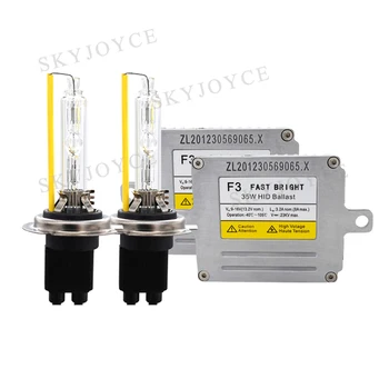 

Fast Bright 35W D2H 9012 HID Kit AC 12V Quick Start DLT F3 HID Ballast H1 H11 9005 9006 H7 Heartray Bulb 35W HID Conversion Kit