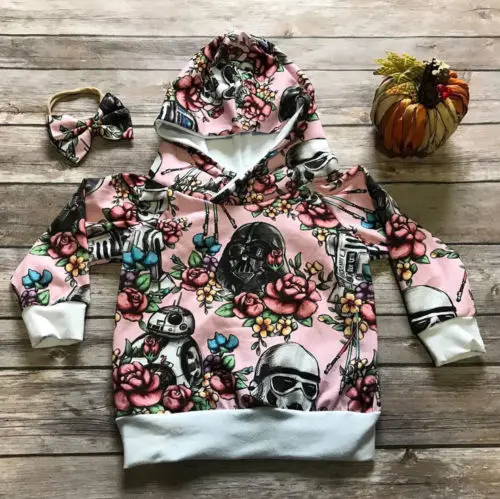 

Kid Boy And Girl Floral Sweatshirt Baby Boy Kid Girl Star Wars Sweatshirt Hoodies Hoody Tracksuit Coat Clothes UK