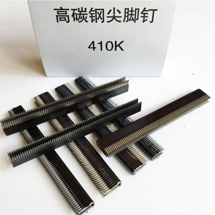 Новинка 410K 5000 шт. гвозди из высокоуглеродистой стали Apex foot узкие для