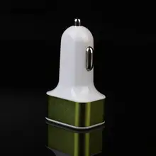 Автомобильный прикуриватель DC12-24V Dual USB 3 порта разветвитель розетки зарядное устройство