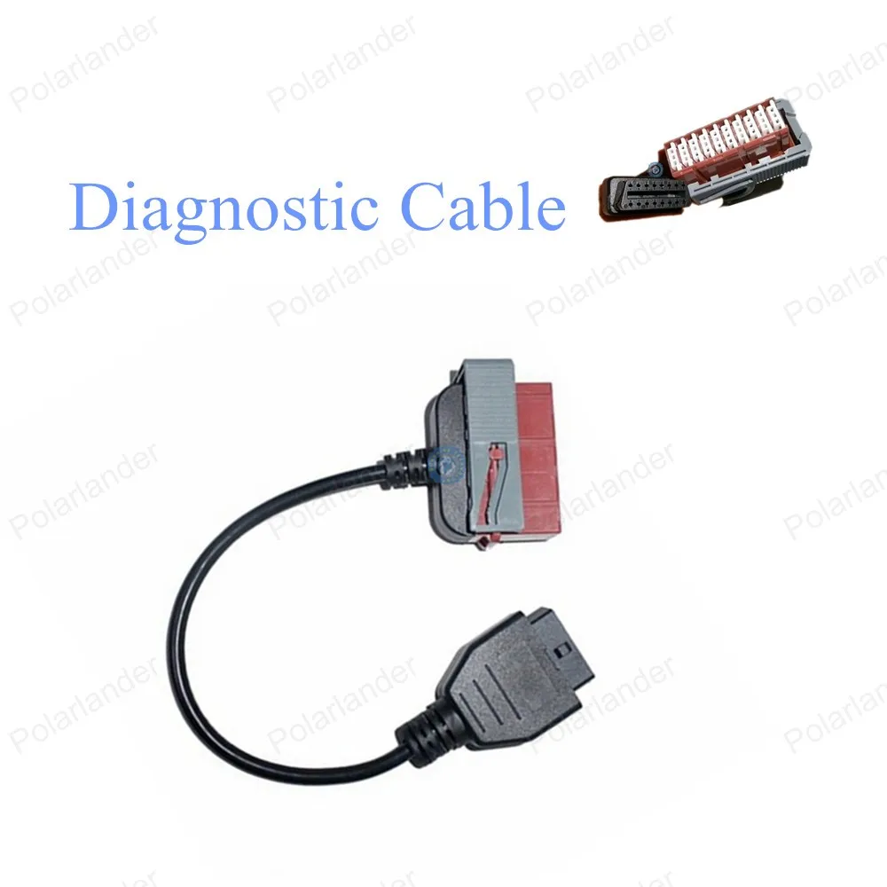 

PSA for P-EUGEOT for C-ITROEN 30 Pin 30 Pin Male to OBD OBD2  16 Pin 16Pin Female Car Diagnostic Tool Adapter Converter Cable