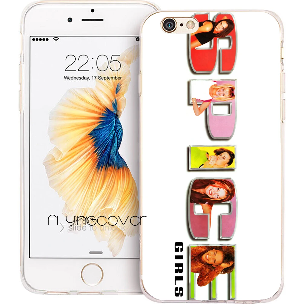 Coque Spice Girls Sex прозрачные мягкие силиконовые чехлы для телефонов iPhone XS Max XR X 7 8 6 S Plus