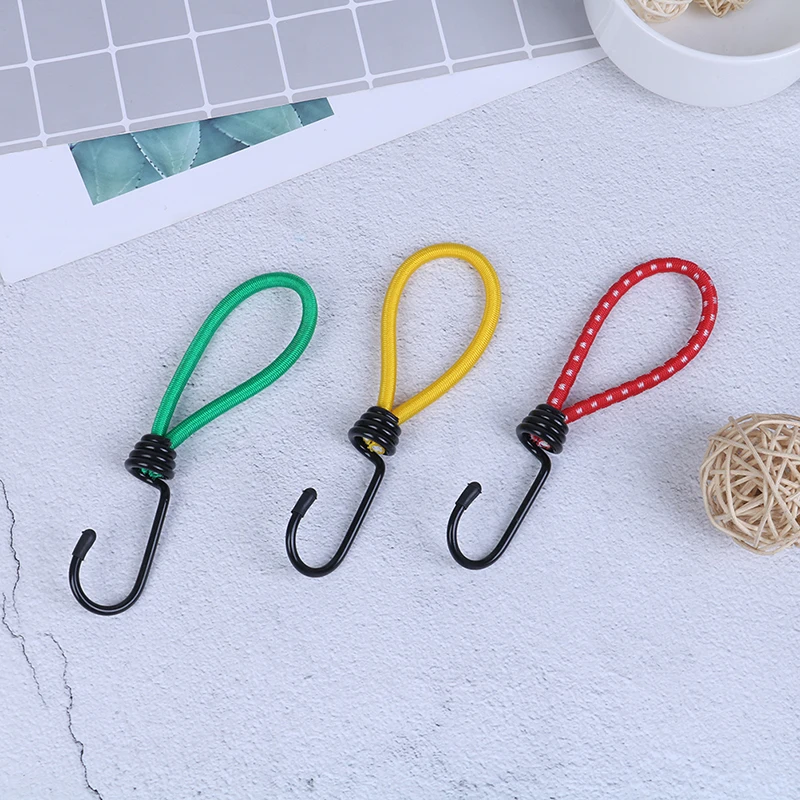 Outdoor 3Pcs/set Camping Tent Elastic Rope Buckle High Elasticity Fixed