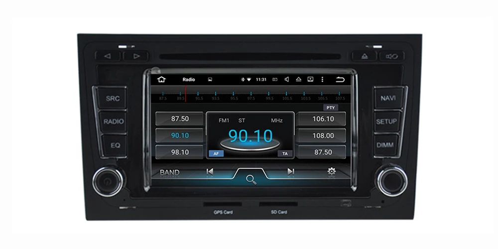 Flash Deal Android 2 DIN Car DVD GPS For Audi A4 RS4 8E 2002 2003 2004 2005 2006 2007 2008 MMI Navigation Multimedia Player WiFi System 14