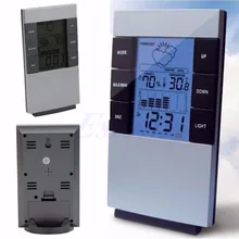 Крытый Гигрометр, погода, часы, Макс/мин температура, влажность, запись Chime-Y102