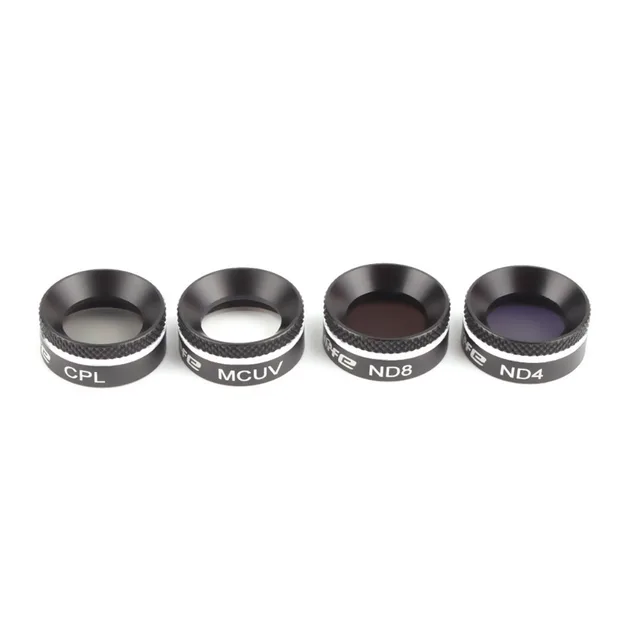 $31.99  Snap on Filters Set 4 Pieces MCUV+CPL+ND4+ND8 CPL Circular Polarizing Camera Lens Filter Kit for DJ