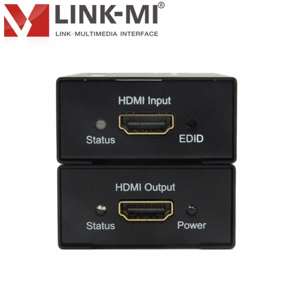 LINK-MI EX11 HDMI удлинитель 50 м передатчик и приемник через один UTP кабель Поддержка 3D 1080p с функцией копирования EDID