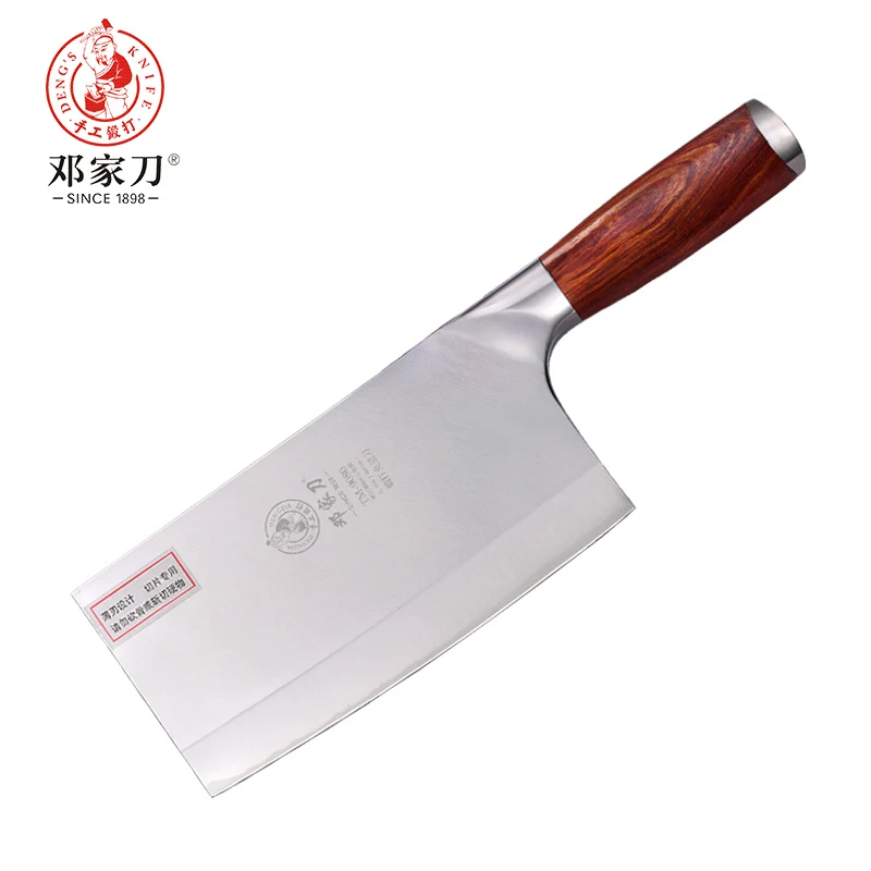  DENG Knife Handmade 9Cr18Mov Steel Mahogany Handle Chinese High Quality Chef Knife Vegetable Knife  - 32972693322