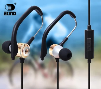 

EKIND Wired Earbuds Metal Noise Cancelling Stereo In-Ear Wired Sport Earphone Metal Headset HIFI Headphone with Mic Microphone