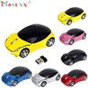 Mouse Raton 2.4GHz 1200DPI Car Shape Wireless Optical Mouse USB Scroll Mice Computer Professional For PC Laptop 18Aug2 ► Photo 2/6