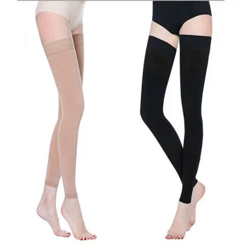 34-46mmhg Medical Compression Pantyhose Plus Size Women Tights Stockings  For Swelling Edema Varicose Veins Open Toe Socks - Tights - AliExpress