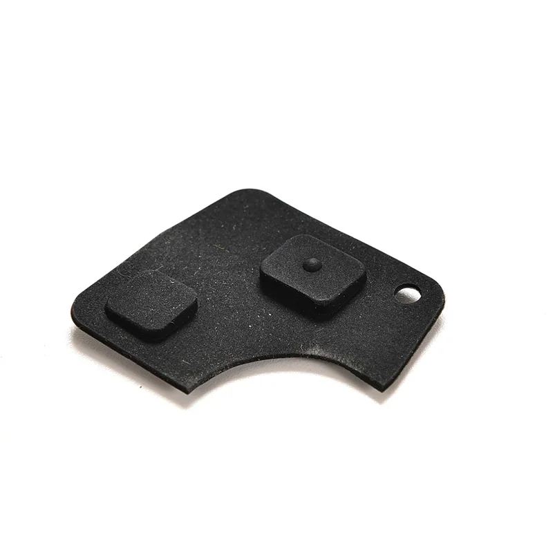 

2 Button Remote Key Accesso Fob Repair Kit Switch Rubber Pad For Toyota RAV4 Corolla Camry Prado 1PC New Black Color