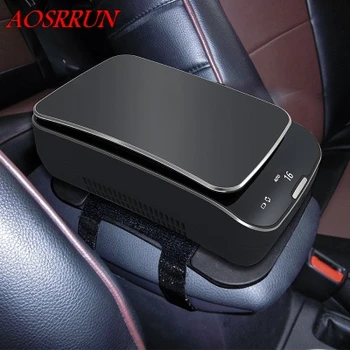 

New smart car wireless QI charging air purifier in addition to formaldehyde bacteria activated carbon anion car Accessories