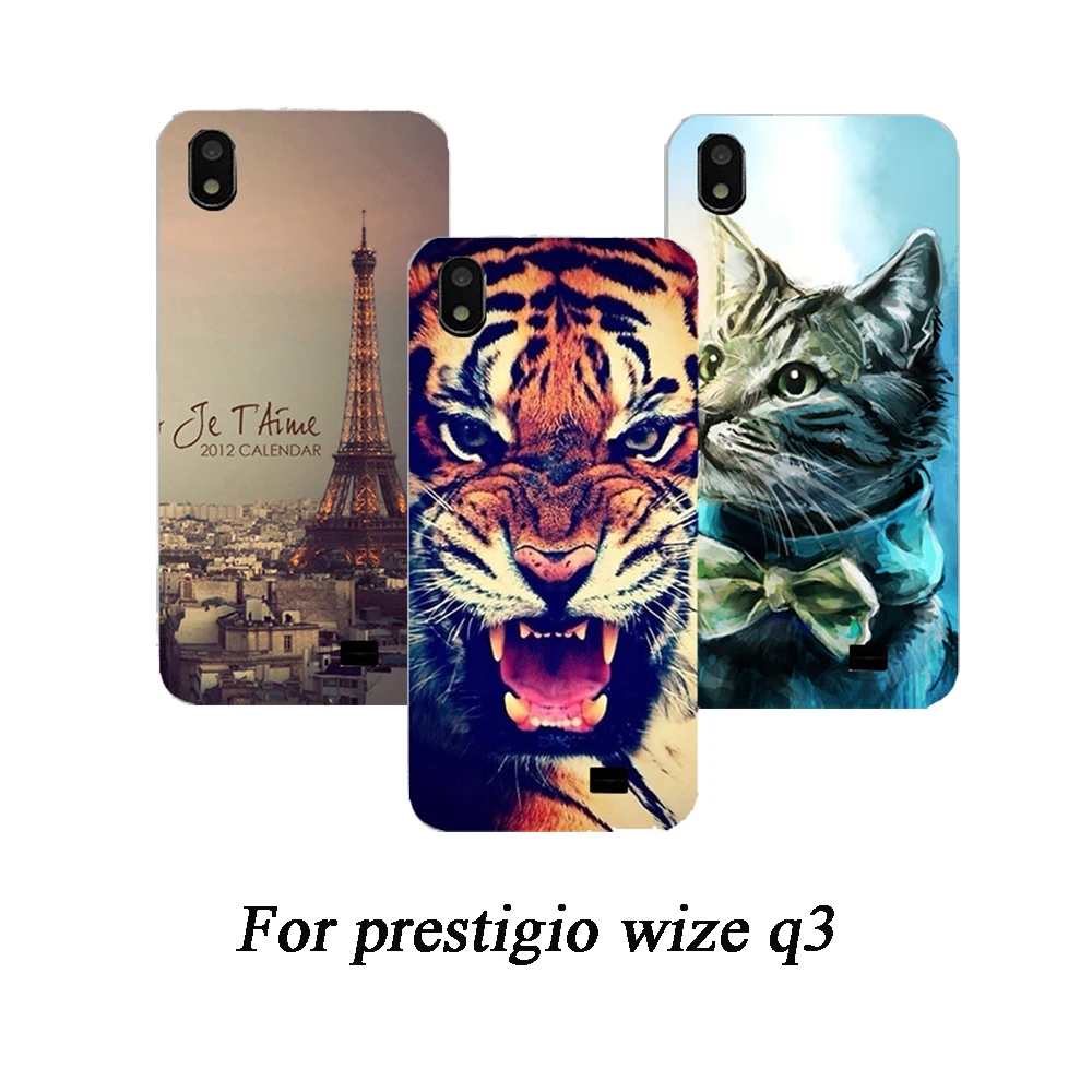 

New Arrived SOFT TPU Silicone Case For Prestigio Wize Q3 Phone Case Back Cover For Prestigio Wize Q3 Case Capa Fundas