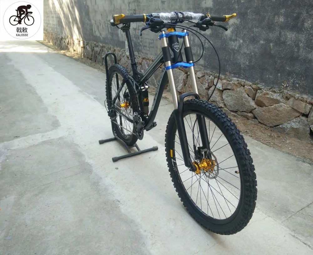 Perfect Kalosse Soft tail frame   AM/XC   DIY  colors  26*2.35 tires   Microshift 30speed  Hydraulic brakes  mountain bike 0
