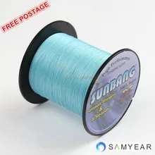 300 м бренд SUNBANG Япония Multifilament PE плетеная рыболовная леска 8 нитей 15LB 20LB