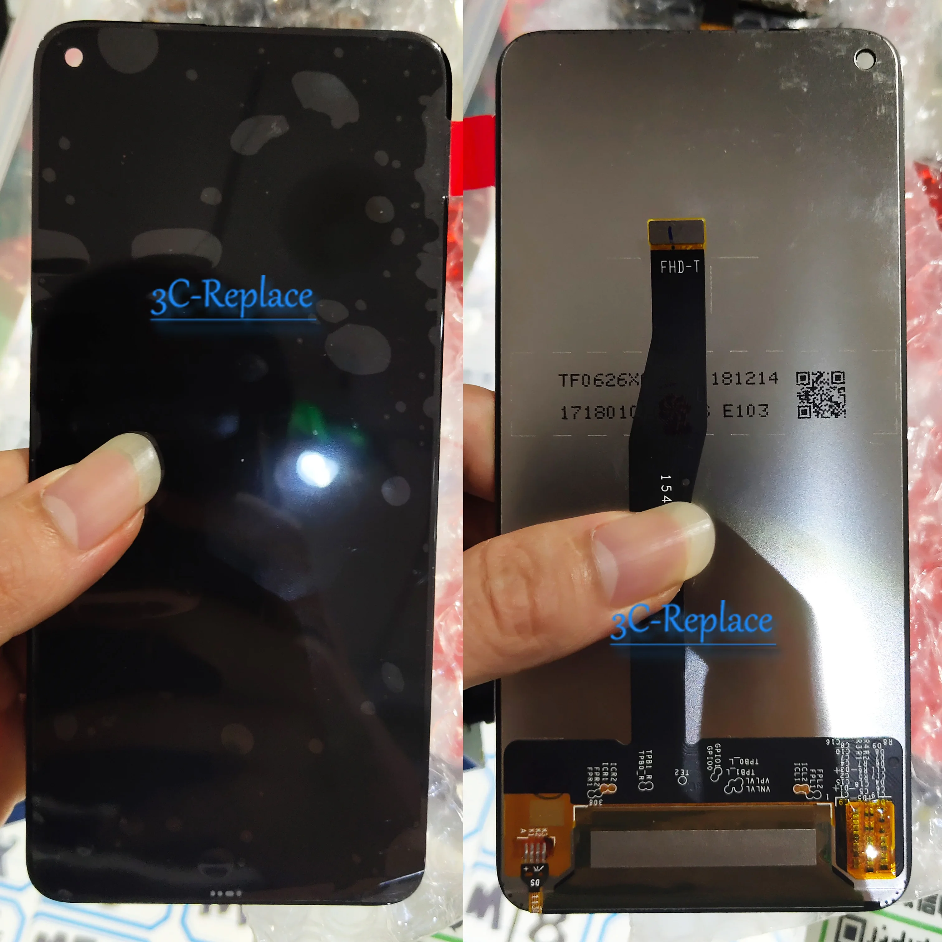 

Original 6.3 inch For Huawei Honor 20 / For Huawei Nova 5T Global LCD Display Touch Screen Digitizer Assembly Replacement