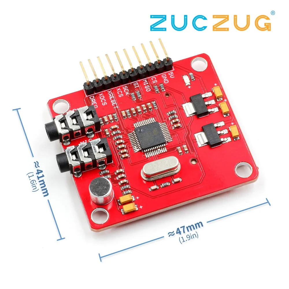 VS1053 VS1053B MP3 модуль для Arduino UNO Breakout доска с слот карты SD Ogg в режиме реального