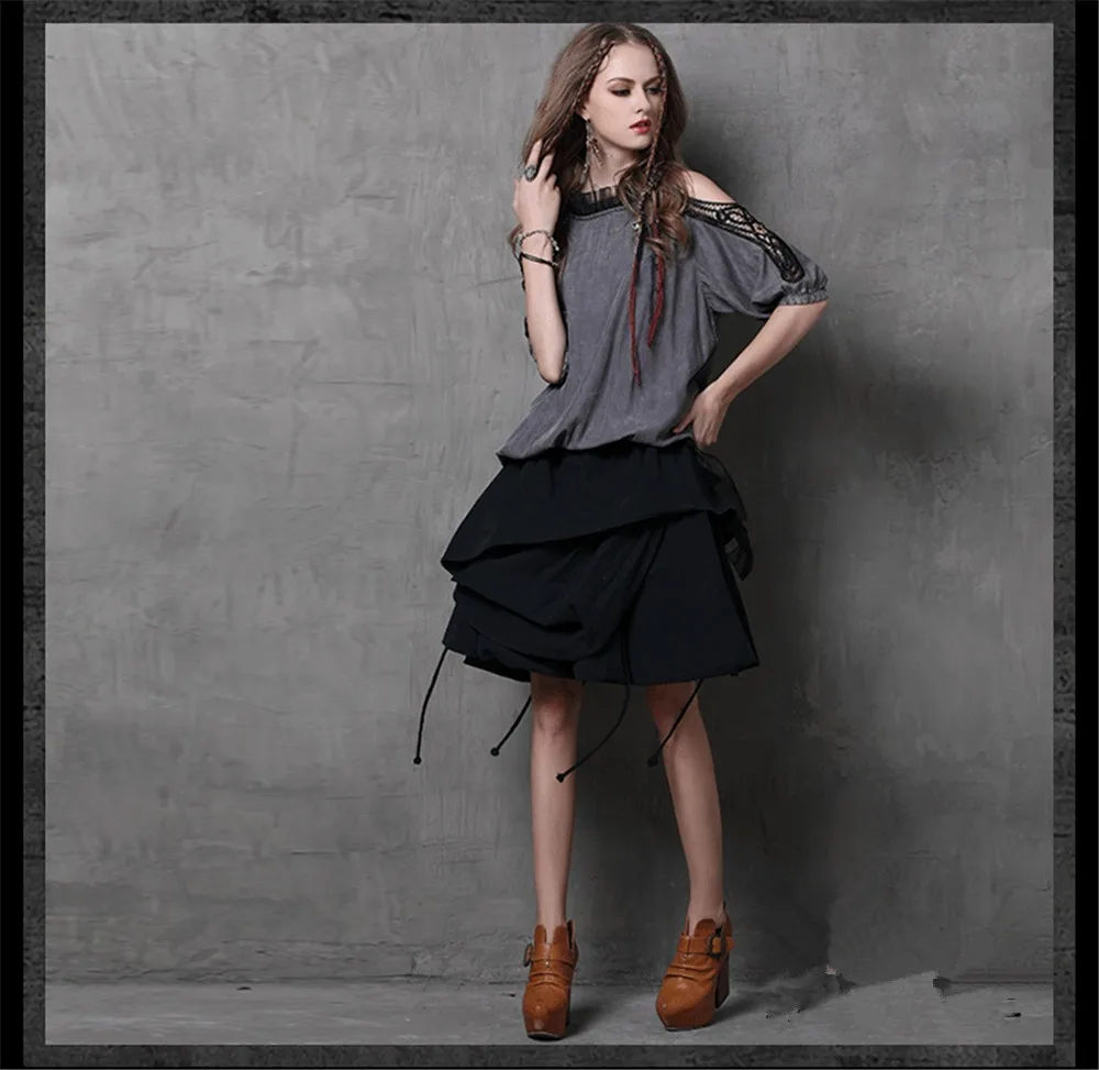 Vintage Autumn Loose Women Blouse 90% Cotton O-neck Women Shirt Hollow Out Sleeve Blusa Feminina Elegant Shirt Women's Clothes (17)