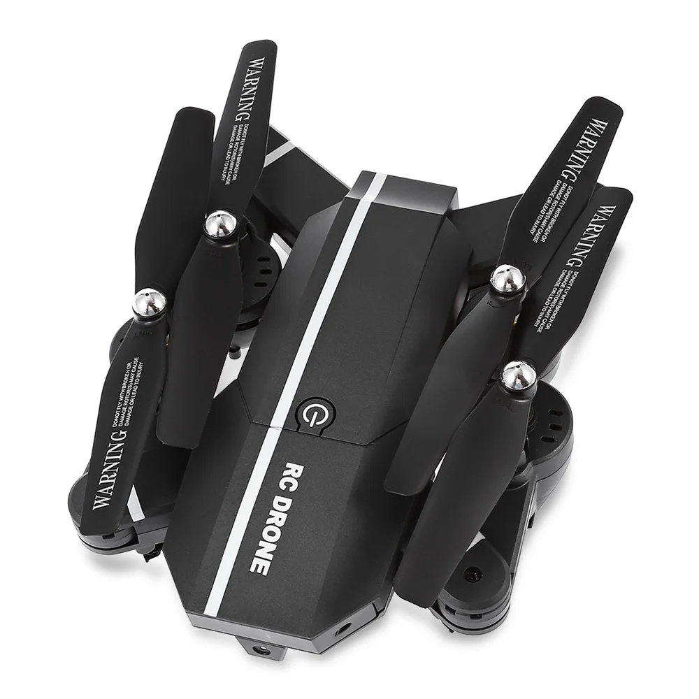 Foldable RC Quadcopter RTF WiFi FPV G sensor Mode Voice Control RC Quadcopters with Light WiFi