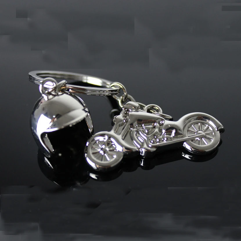 1Pcs New Fashion Motorcycle Metal Key Rings Car Key Chain For Men