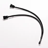 26.2cm 4Pin PWM To Dual PWM Computer Case Fan Power Sleeved Y-Splitter Adapter Cable Computer Case Fan Power Cable ► Photo 3/6