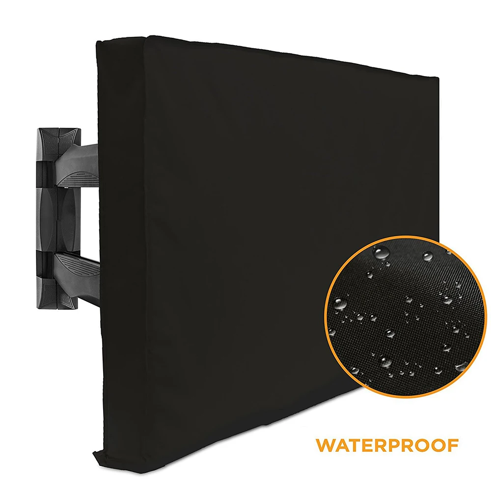 Outdoor Tv Dustproof Cover With Bottom Cover Quality Weatherproof