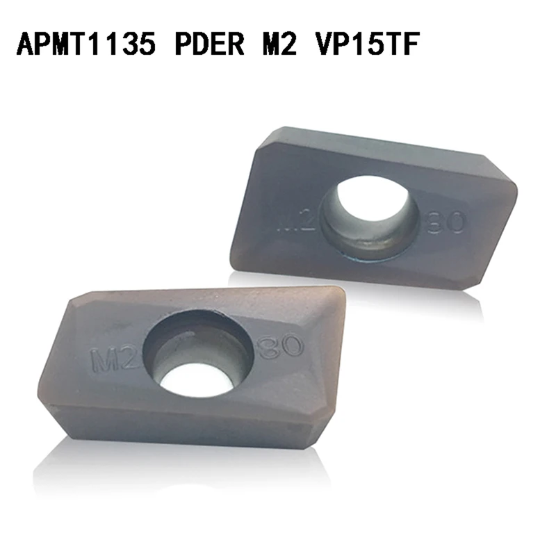 APMT1135PDER M2 VP15TF Цена со скидкой APMT 1135 H2 фрезерованные карбидные вставки для токарного станка токарный инструмент